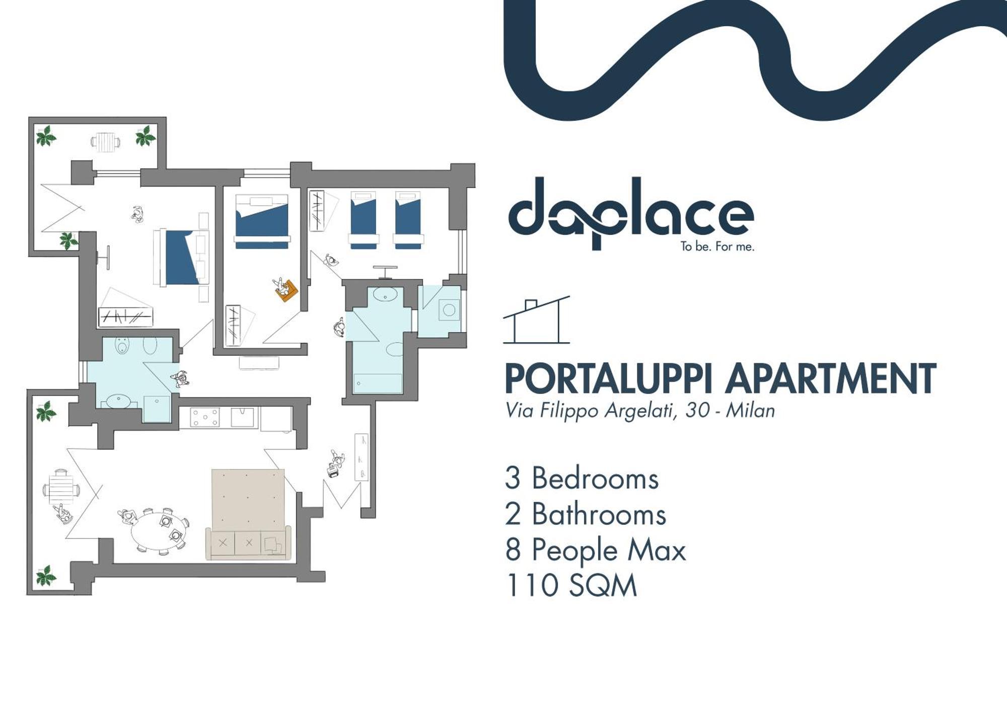 Daplace - Portaluppi Apartment Milan Luaran gambar